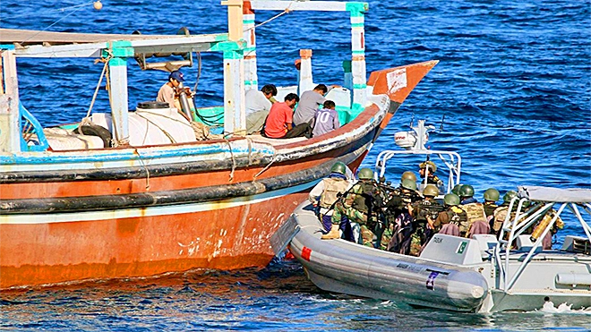 ضبط شحنة مخدرات بقيمة 130 مليون دولار في بحر العرب